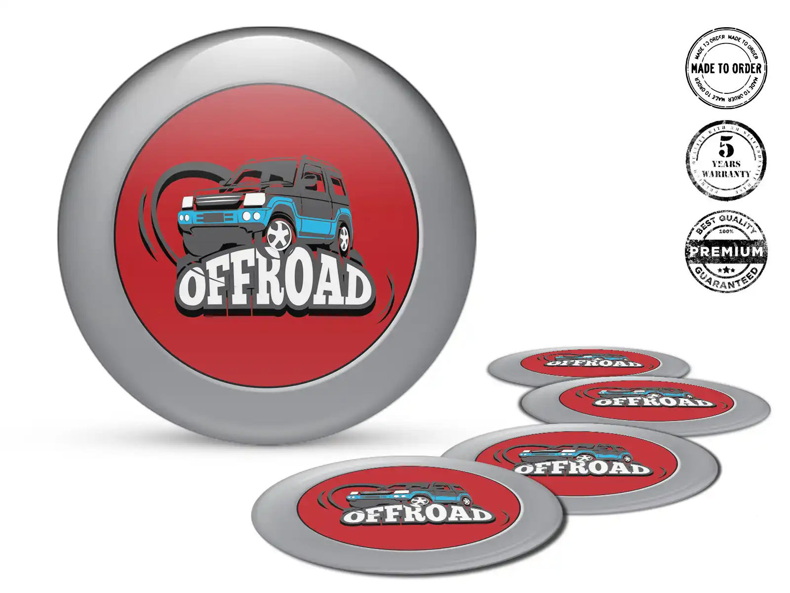 Domed emblem High-End Edition Drift Dome Badges